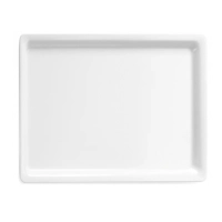 GN 1/1 Tablett Melamin weiss, 53x32.5cm, H: 3cm 