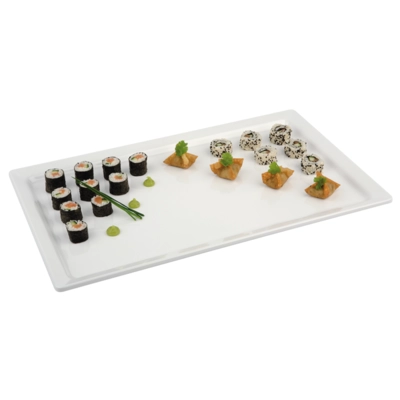GN 1/1 Tablett Melamin weiss, 53x32.5cm, H: 3cm _2