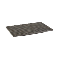 GN 1/4 Tablett Wood Eiche dunkel Melamin, 26.5 x 16.2 cm