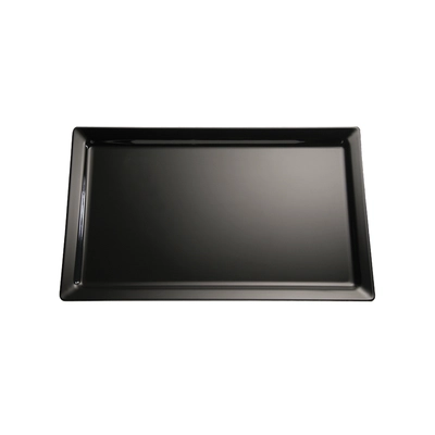GN 2/4 Tablett Melamin schwarz, 53x16.2cm, H: 3cm _1