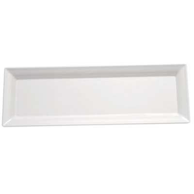 Plateau mélamine blanc, 53x18cm, H: 3cm _1