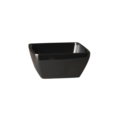 Schale Pure, 9 x 9 cm, H: 4 cm, schwarz,  Melamin, 0.14l_1