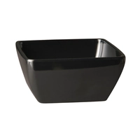 Schale Pure, 25 x 25 cm, H: 12 cm, schwarz,  Melamin, 3.8l
