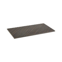 GN 1/3 Tablett Wood Eiche dunkel Melamin, 32.5 x 17.5 cm