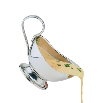 Sauciere, Edelstahl hochglanzpoliert, 45 cl _2