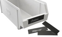 hulu Einsteckschilder Besteck-Box, Kreidetafel PMMA, L: 85 mm, B: 23 cm, H: 0.8 mm_1