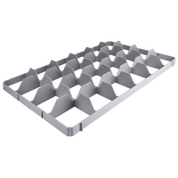 Glass inserts, 60 x 40 cm, 24 compartments,  maximum glass diameter: 8.5 cm