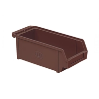 Besteckbox, dunkelbraun,  29 x 12.5 cm, H: 10.5 cm