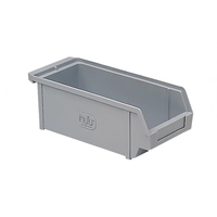 Besteckbox, hellgrau,  29 x 12.5 cm, H: 10.5 cm