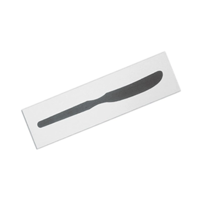 Einsteckschilder Besteck-Box Messer L: 8.5 cm H: 2.3 cm_1