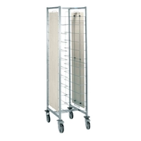 Premiotec Tablett-Abräumwagen, 1 x 12 GN 1/1, 510 x 630 mm, H: 1790 mm