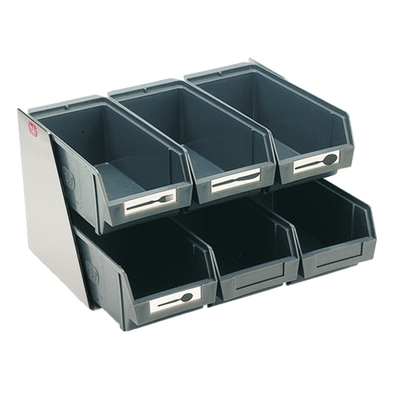 Halter Besteckboxen 2-stöckig, für 6 Behälter _1