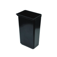 Ready Abfallbehälter, 33 x 23 cm, H: 56.5 cm, Einhängevorrichtung, Polypropylen, schwarz, 42 l
