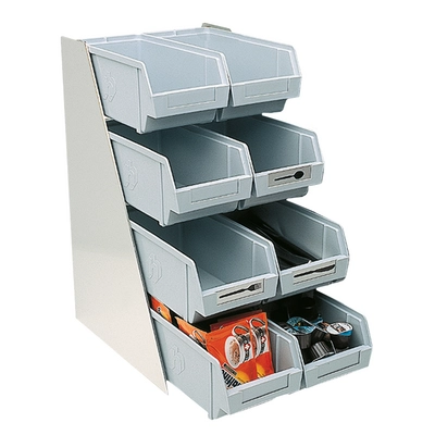 Halter Besteckboxen 4-stöckig für 8 Boxen _1