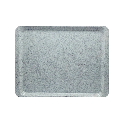 Plateau polyestre,  gris granit, 32.5x42.5cm _1