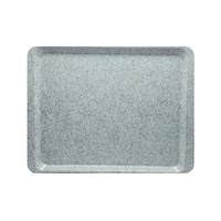 Polyester-Tablett, grau granit, 42.5x32.5cm 