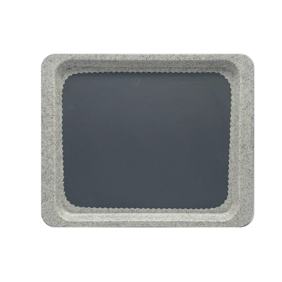 Polyester-Tablett, grau granit, 32.5x26.5cm GN 1/2 _1