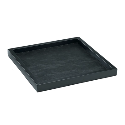 Holz-Tablett Chic Plain Black, 25 x 25 cm _1