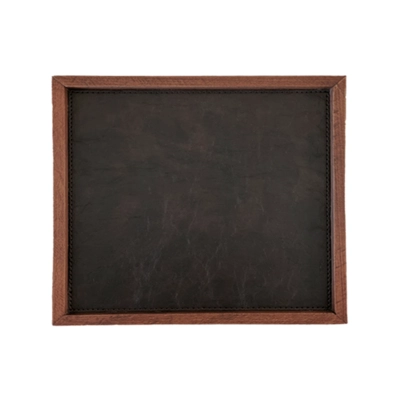 Chic Plain Brown Holz Tablett, 42.5 x 32.5 cm _1