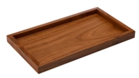 Serve and Move Holz Tablett, Walnuss, 28 x 16 cm _1