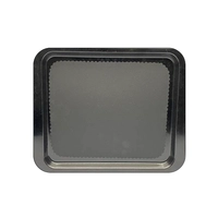 Plateau en polyester antigliss.,noir, GN: 1/2 32.5 x 26.5 cm