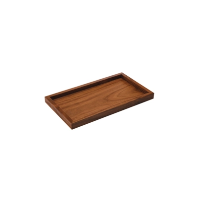 Serve and Move Holz Tablett, Walnuss, 20 x 10 cm _1
