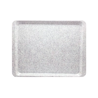 Polyester-Tablett, grau granit, 42.5x32.5cm 