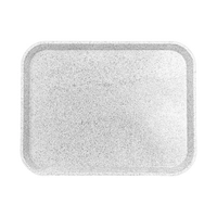 Polyester-Tablett,  grau granit, 46x36cm 