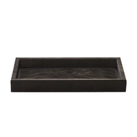 Chic Small Tablett Brown, 20 x 10 cm 