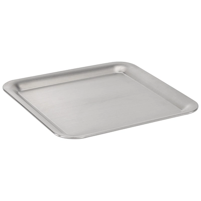 Plateau inox 18/8 mat, 23x23cm, H: 1.5cm _1