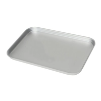 Tablett Aluminium, 31.5 x 21.5 cm 