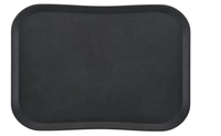 Century-Polyester-Tablett, Uni Schwarz, 33 x 43 cm _1