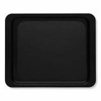 Plateau antidérapant en polyester Versa Lite, noir GN 1/2, 26.5 cm x 32.5 cm