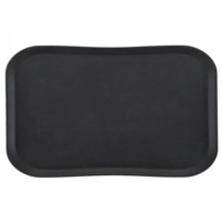 Century-Polyester-Plateau, uni noire, GN 1/2 26.5 x 32.5 cm