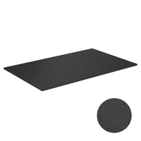 Insert en cuire, noire, 13.9 x 23.9 cm, pour plateau de service Mido