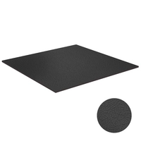 Insert en cuire, noire, 23.9 x 23.9 cm, pour plateau de service Mido