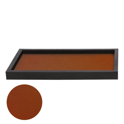 Insert en cuire, ocre, 13.9 x 23.9 cm, pour plateau de service Mido_2