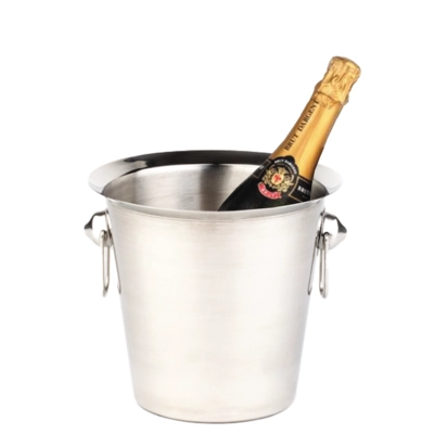 Seau à bouteilles inox anneau poignées,Ø 19cm, 3 L _2