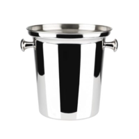 Weinkühler CNS, Knopfgriffe, Ø 21.5 cm, 4 L 
