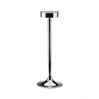 Support pour rafraîchisseur de vin, inox 18/10, H: 67.6 cm, Ø intérieur de 16.2 cm