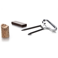 Tire-bouchon à lames, 10.5 x 16 cm, en inox 