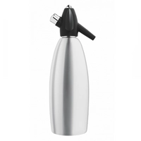 iSi Soda Siphon, bouteille en inox, 1.0 l 