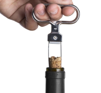 Tire-bouchon à lames, 10.5 x 16 cm, en inox _2