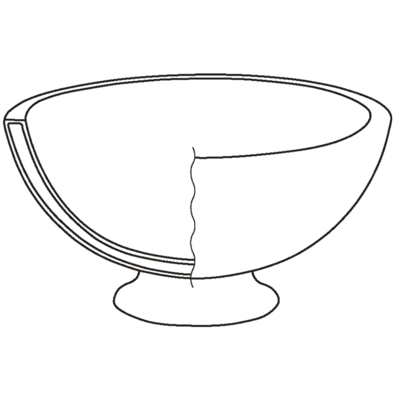 Champagnerschüssel Apart, doppelwandig, 10.5 l _2