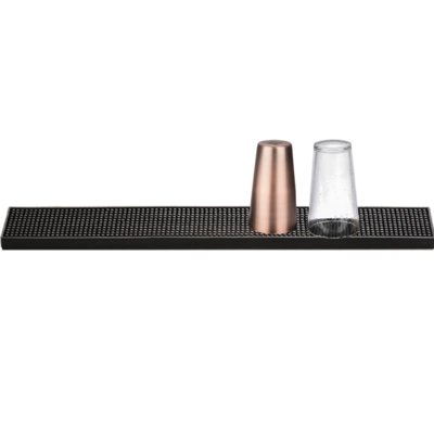 Barmatte Kunststoff schwarz 46 x 30.5cm, H: 1.7 cm rutschfest_2