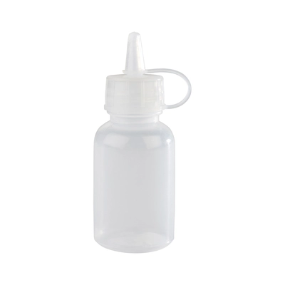 Bouteille verseuse souple, Ø 3 cm, H: 8.5cm, 30 ml , polyethylène, transparent_1