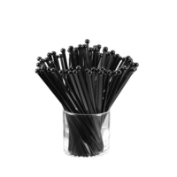 Quadro-Sticks kurz schwarz, L: 15cm 