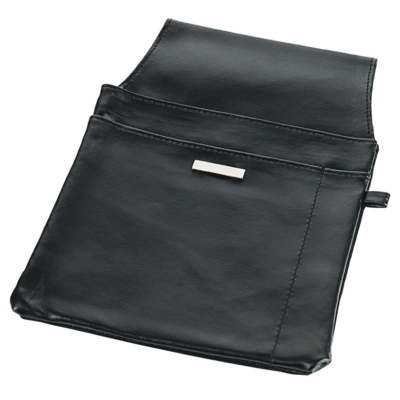 Etui à porte-monnaie en similicuir, noir _1