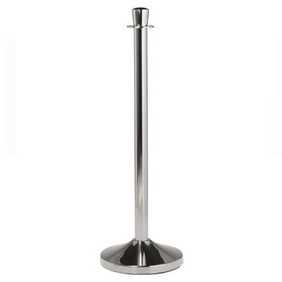 Personen-Leitsystem, Pfosten verchromt, H: 105 cm _1