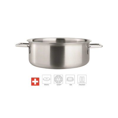 Casserole basse Noser, 24 cm Ø, H: 9.5 cm, 4.25l _1